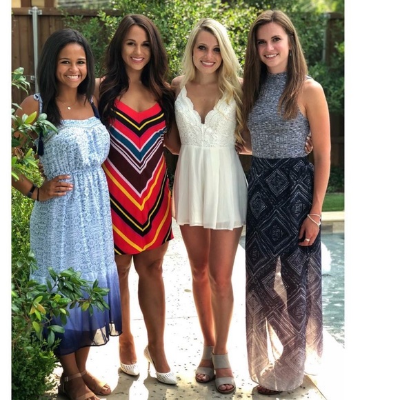 Lulus Star Spangled Ivory Backless Lace Romper - Picture 2 of 5